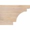 Ekena Millwork Mediterranean Rough Sawn Rafter Tail, Douglas Fir, 4"W x 12"H x 18"L RFT04X12X18MED00RDF - alternate 4